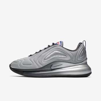 Nike Air Max 720 - Férfi Utcai Cipő - Metal Titán/Királykék